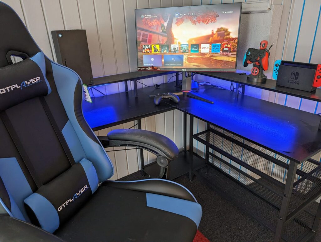 GAMING SETUP AT THE SOLID STRIKE ARENA